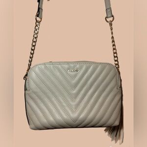 ALDO white crossbody bag